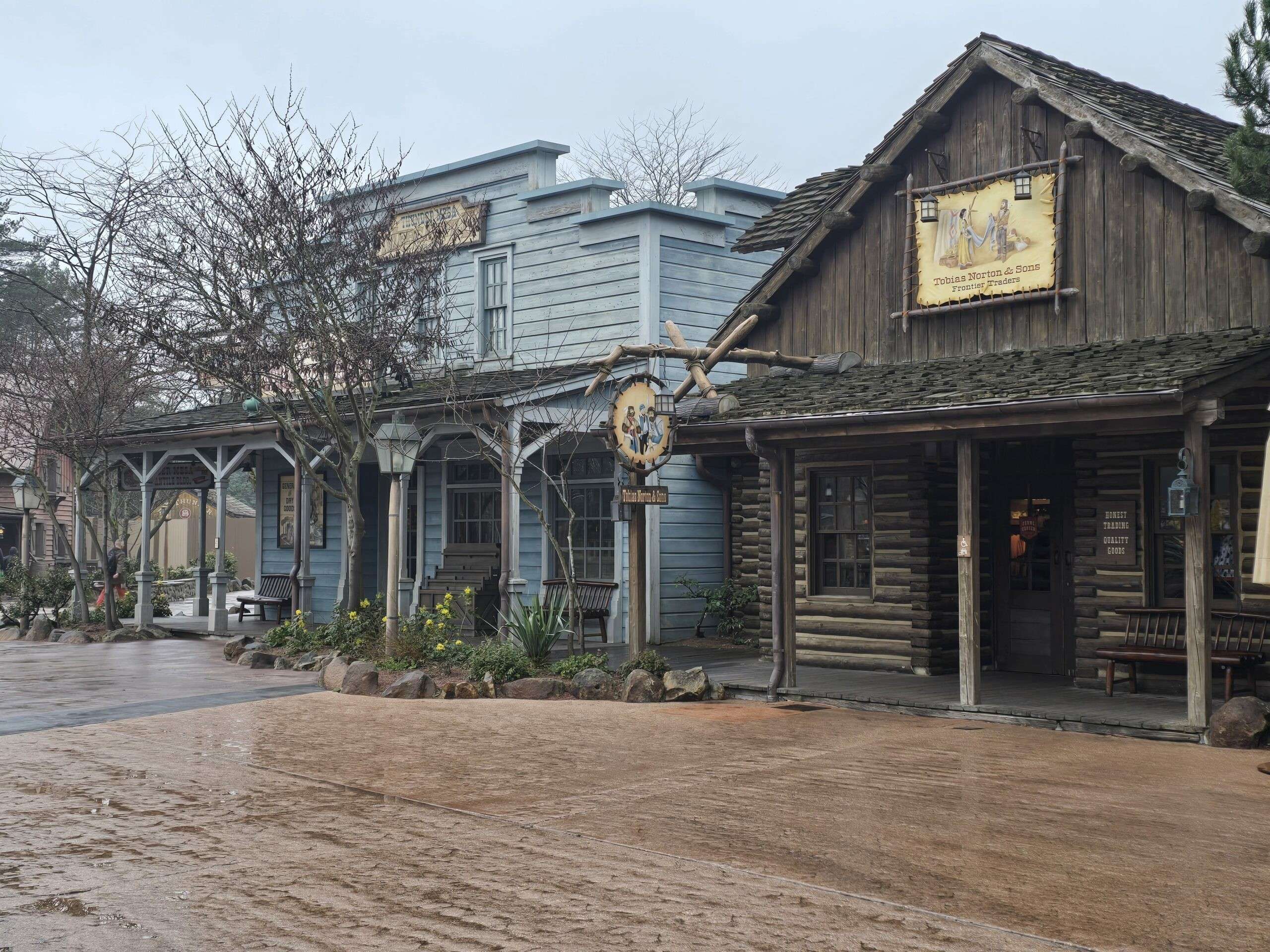 Ochtendmoment in het park tijdens Magic Time