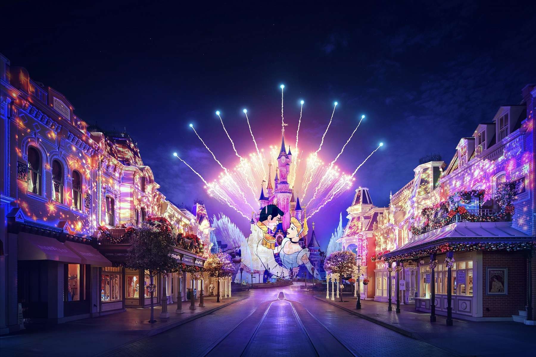 Disney Avondshows en Drones