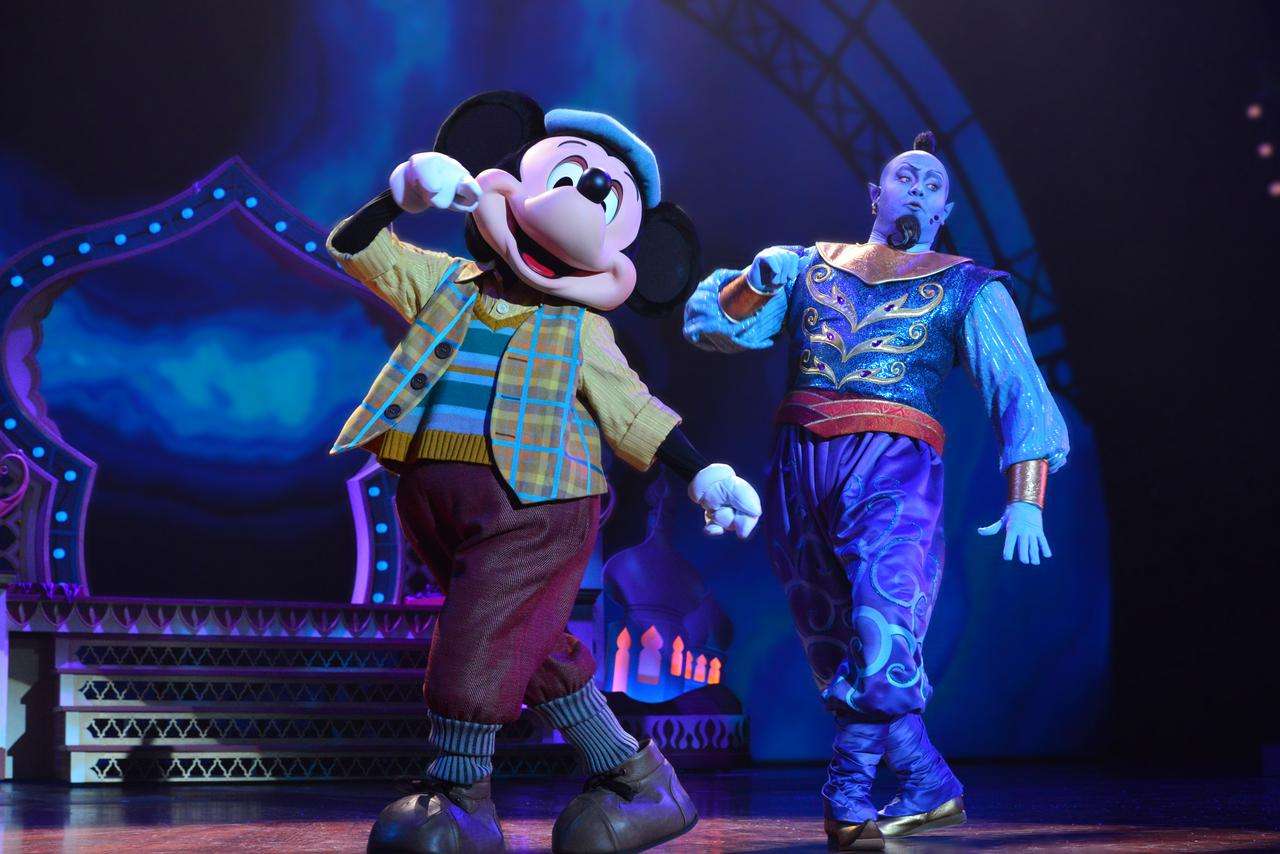 Aladdin scène 3 in Mickey and the Magician