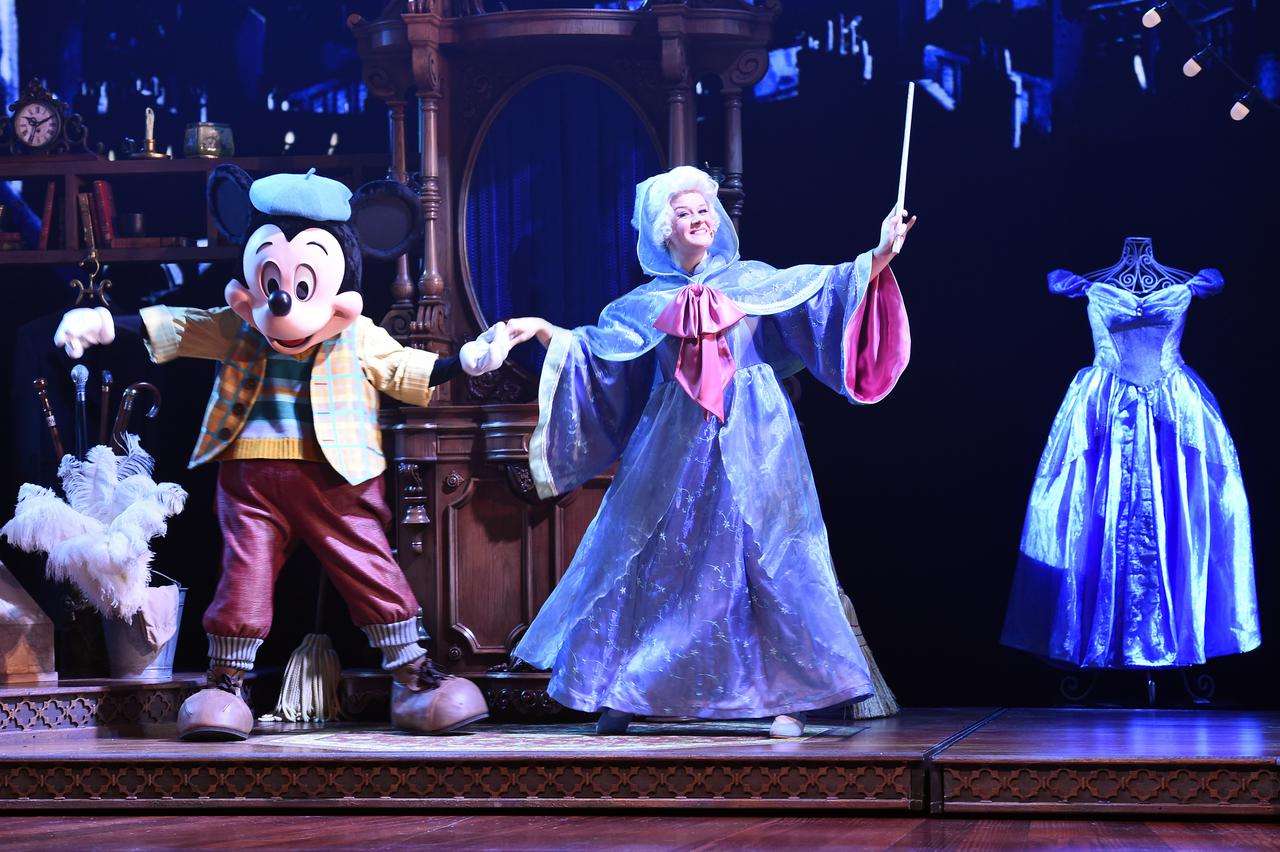 Cendrillon scène in Mickey and the Magician